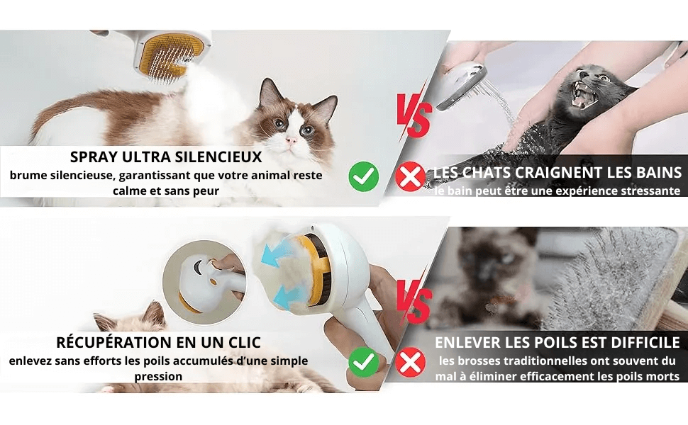 Brosse pour animaux FURAZE™